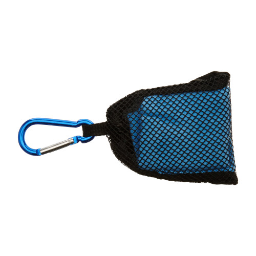 Trespass Unisex Dripclip Microfibre Towel Keyring, Blue, One Size 1