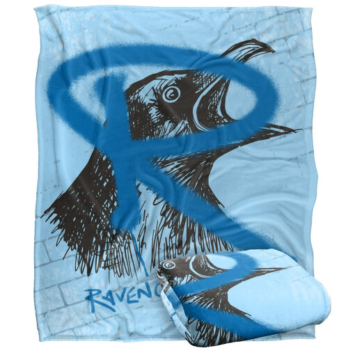 Harry Potter Harry Potter Ravenclaw Graffiti Blanket 2
