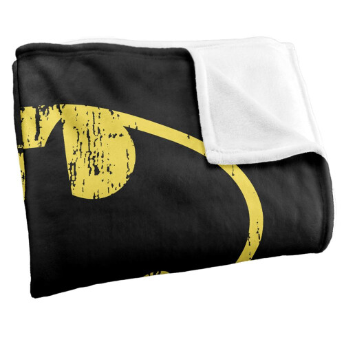 Batman Batman Distressed Logo Blanket 1