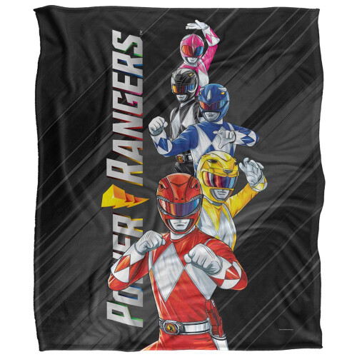 Power Rangers Power Rangers Stacked Blanket 1