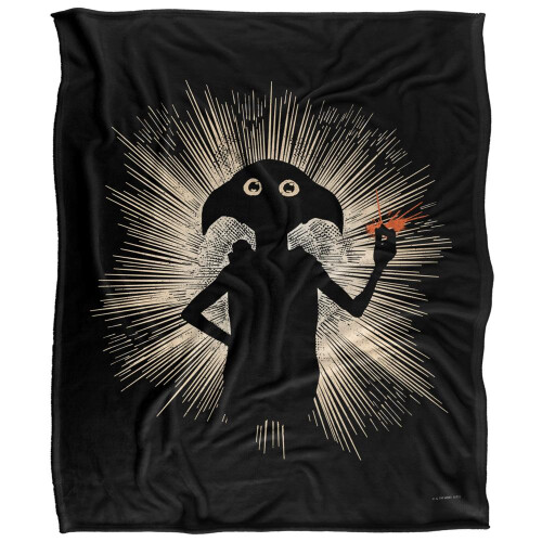 Harry Potter Harry Potter Silhouette Dobby Blanket