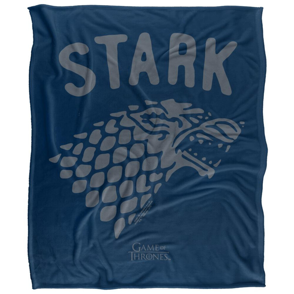 Game Of Thrones Stark Crest Blanket Multicoloured