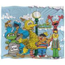 Sesame Street Retro Blanket