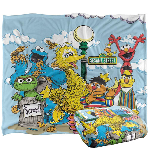 Sesame Street Sesame Street Retro Blanket 2