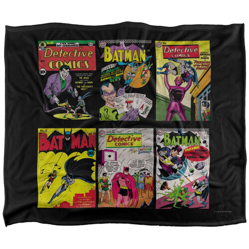 Batman Batman Detective Comics Assorted Designs Blanket 1