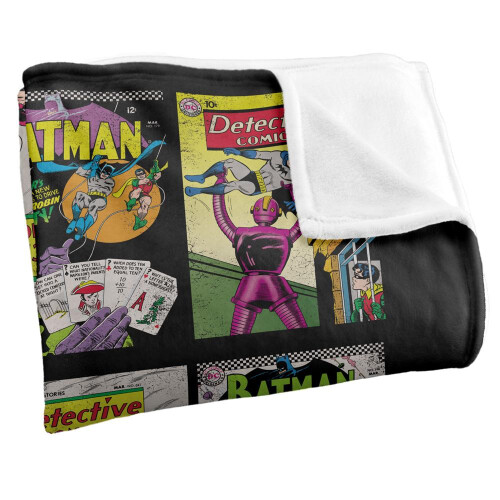 Batman Batman Detective Comics Assorted Designs Blanket 2