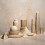 Hestia Travertine Sphere - 10cm 4