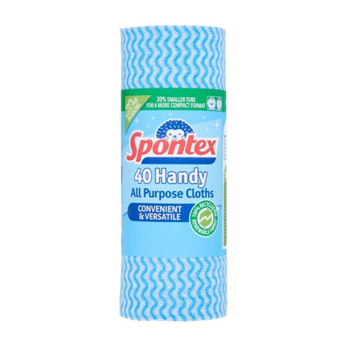 Spontex Handy All Purpose Cloth 40pk 2