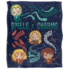 Harry Potter Spells & Charms Chibi Blanket