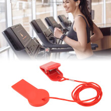 Tretmitschlüssel-Set 2 Stück 28x43mm Not-Aus-Sicherungssicherungsklammer Rot