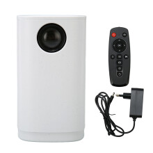 Wireless Mini Projector With Full HD 1080P Auto Keystone Correction 4K Video Support Bluetooth Headphone Connection Wi Fi 6 High Dynamic Contrast For