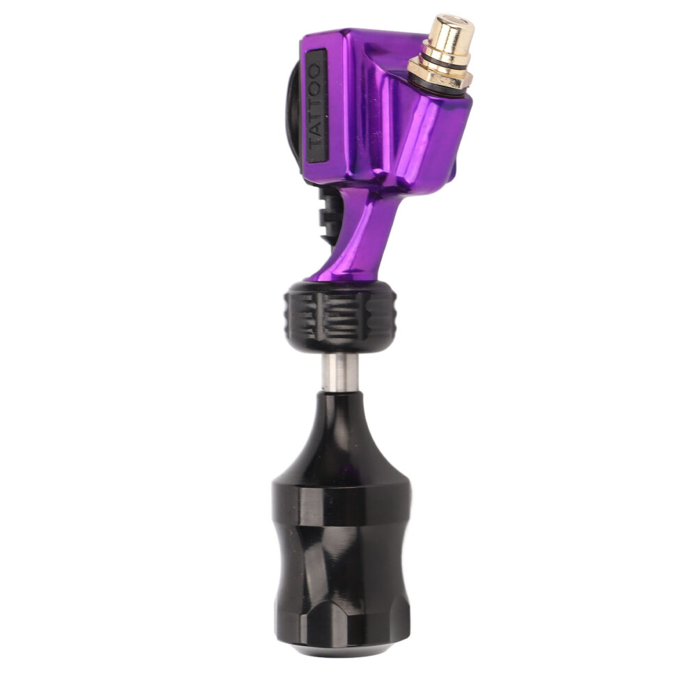 Purple Rotary Tattoo Machine With Rca Connector Â 13Cm Pen Style