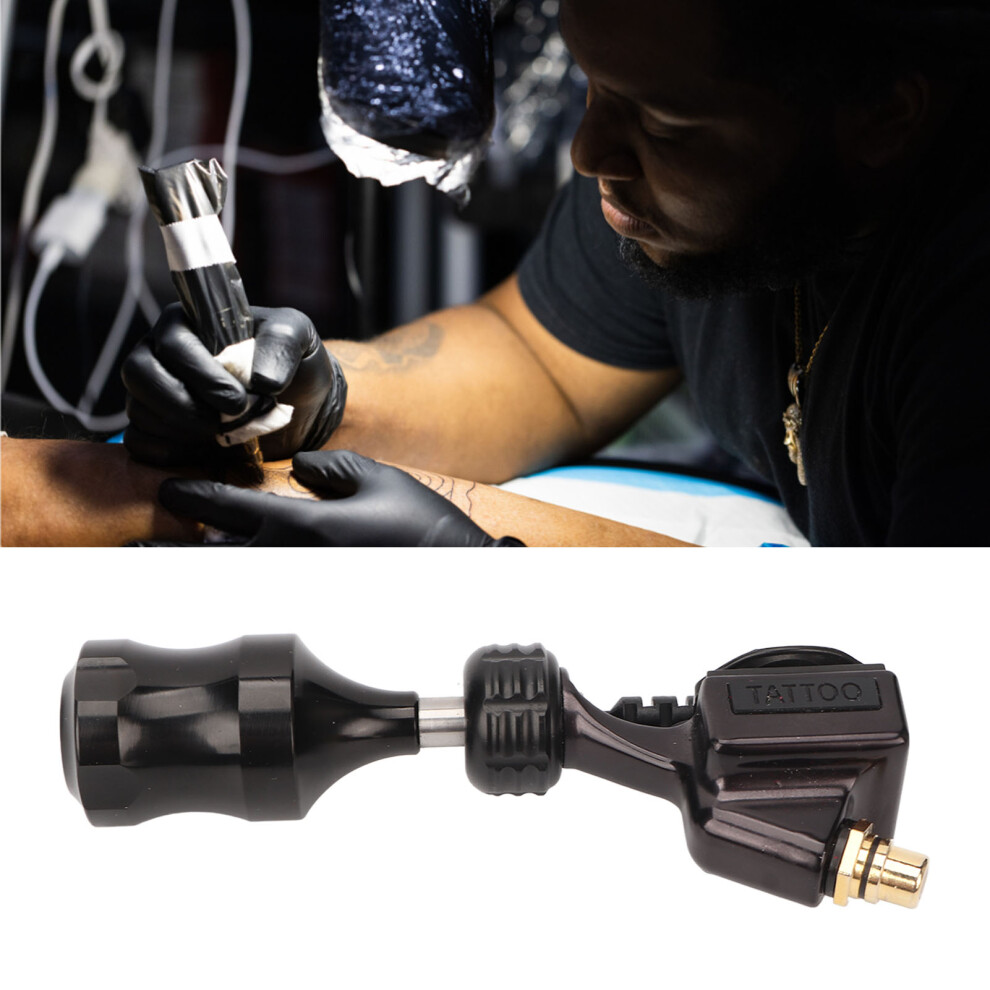 Black Rca Rotary Tattoo Pen 5Mm Stroke Adjustable 5Â10V Liner/Shader