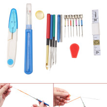 Punch-Nadelstickerei-Set für Anfänger – Baumwoll- und Kunststoffmaterialien