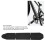 Durable Silicone Bike Frame Protector Waterproof Scratch Resistant Wide Guard 4