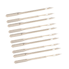 10Pcs Steel Industrial Sewing Needles for GK35 & GK68 Machines