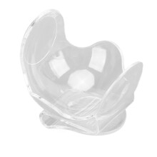 Portable ABS Tennis Ball Waist Clip Holder for Competition, Transparent