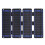 Solar Powered Charger Foldable Design Efficient Charging With Quick Charge Technology High Conversion Efficiency Waterproof Solar Panel For Outdoor 5