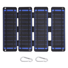 Solarbetriebenes Ladegerät, faltbares Design, effizientes Laden mit Schnellladetechnologie, hoher Wirkungsgrad, wasserdichtes Solarpanel für den