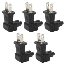 Flat Wall Plug Adapter, Foldable Outlet Adapter Flame Retardant Material Stable Current Output For Home And Travel