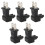 Flat Wall Plug Adapter, Foldable Outlet Adapter Flame Retardant Material Stable Current Output For Home And Travel 1