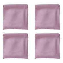 Kleine Make-up-Tasche, Mini-Kosmetiktasche für Geldbörse,-Lila