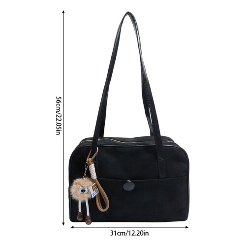 Professional Work Bag Ample Storage Space Wear-Coffee color 2