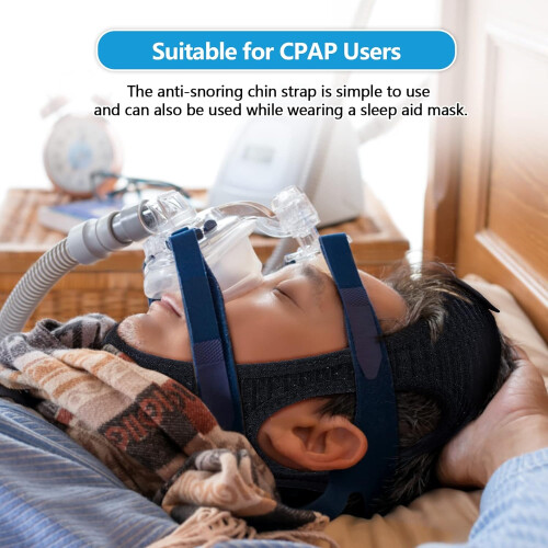 Συμβατό με μάσκες CPAP, συσκευή διακοπής ροχαλητού για άνδρες και γυναίκες, 2