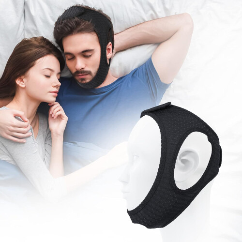 Ρυθμιζόμενο κλείσιμο με Velcro, συσκευή διακοπής ροχαλητού για άνδρες και γυναίκες,