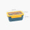 Versatile Bento Box, Large Capacity with Separate Compartments, Dishwasher and Microwave Safe (Innovative Four-Point Lock) 2
