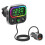 Πομπός FM RoadMate, προσαρμογέας ήχου αυτοκινήτου Bluetooth5.3 Universal με διπλά μικρόφωνα, 1