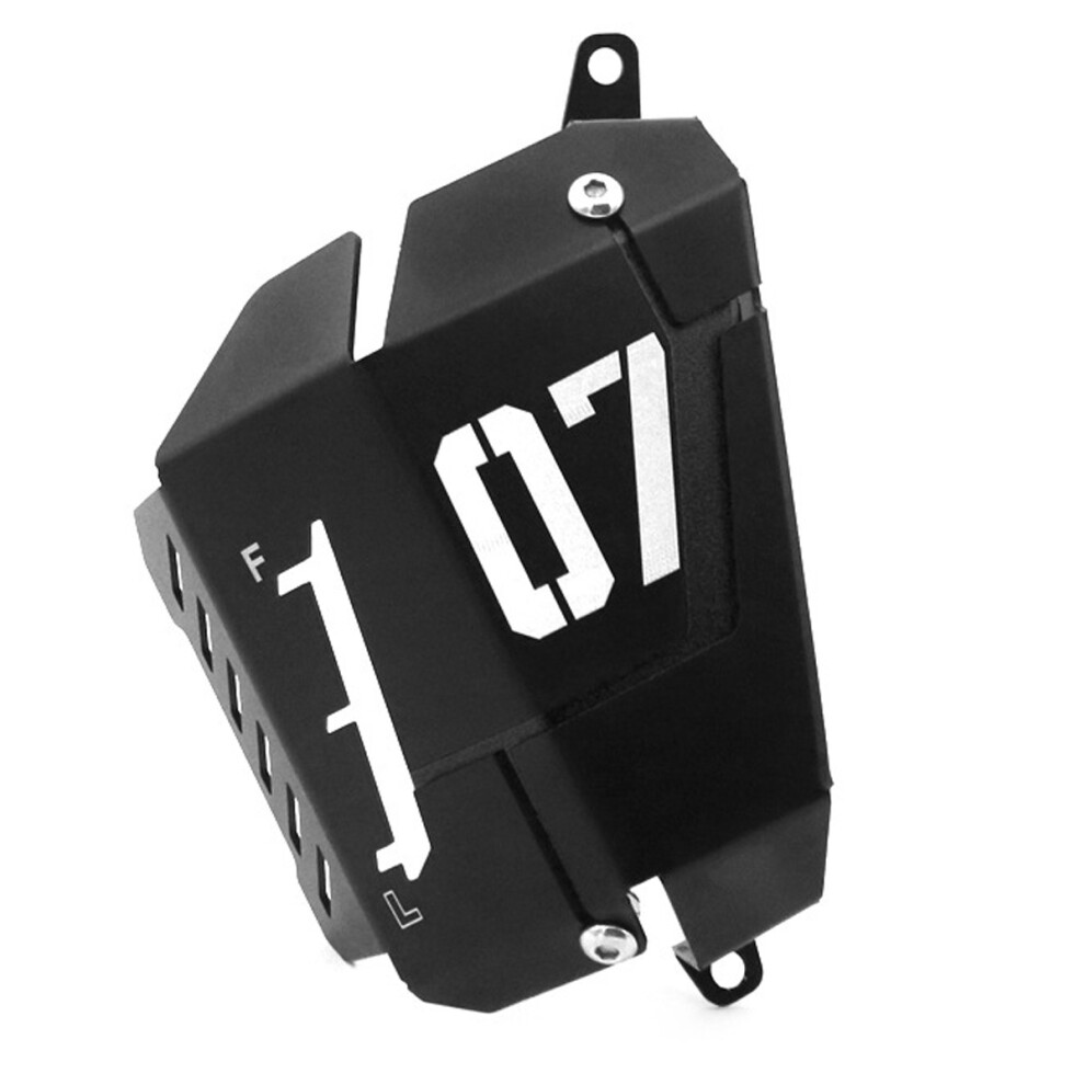 Coolant Reservoir Shield, Cnc Aluminum Protective Cover For Yamaha Mt-07 Fz-07 2014-2019, Ensuring Safe And Stylish Motorcycling Adventures Black 9433291650059