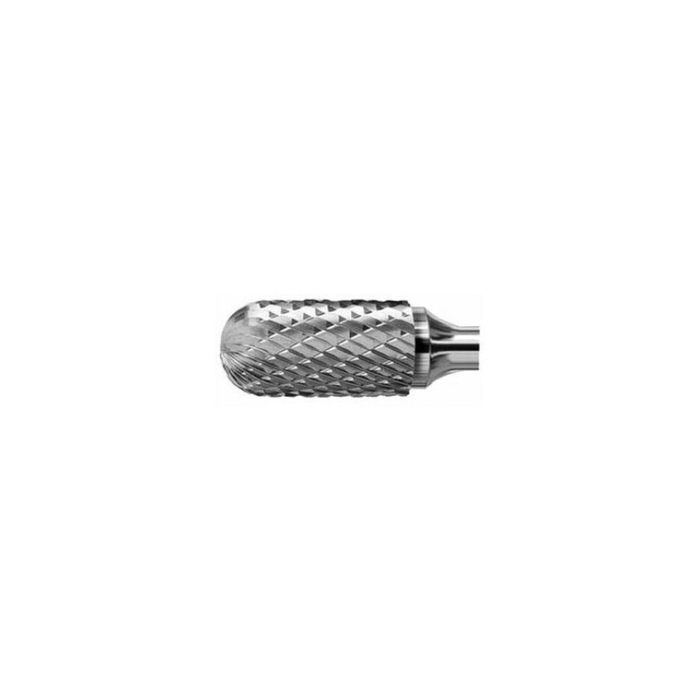 Double Cut Rotary Burr File, Durable Cylinder Shape With Radius End Tungsten Carbide Burr For Metalwork, Multifunction Tool For Deburring And 9173940315143