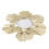 Modern Ginkgo Leaf Wall Mirror - Iron, Colorfast, Durable Decor 12