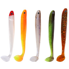 Fishing Lure Selection, Ultimate Attraction With Super-soft Body, Aggressive Tail Action For Freshwater And Seawater Fishing Adventures (5 Pcs)