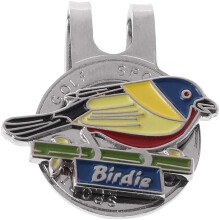 Golfballmarker mit Hutclips für Damen und Herren, magnetische Ballmarker, die sich einfach an Kappenschirmen befestigen lassen, leicht und tragbar,