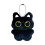 Soft Plush Cat Keychain Ghostly Wing-ZL64 full body black 1