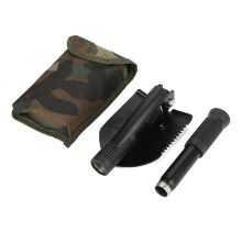 Abenteuer-Überlebensspaten, faltbares Rettungswerkzeug im Militärstil, ergonomisch geformter Griff für Outdoor-Aktivitäten, verdickte