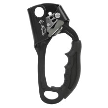 High-Strength Climbing Hand Ascender, Ergonomic Rubber Handle for Comfortable Grip, Stainless Steel Cam Anti-Rust Wear Proof Ascender for Vertical Rop