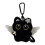 Black Cats Plush Keychain Soft Bag Charm Ghostly Wing-SSS 1
