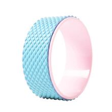 Trigger Point Foam Roller For Back Pain Relief, Posture Correction Back Stretcher With Unique Circular Design Conforms To Spine Curvature, Non-Slip Su