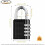 Combination Lock for School Gym Locker, Resettable 4 Digit Combination Padlock with Adjustable Code, Durable Zinc Alloy Waterproof Lock for Toolbox 2