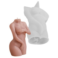 Food Grade Moulds Muscle Body Shape Mold Silicone-female