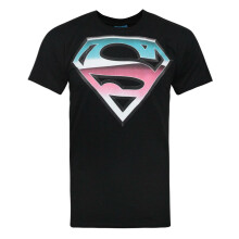 (Small) DC Comics Short Sleeved T-Shirt (Mens Black)