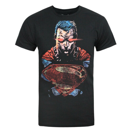 DC Comics DC Comics Short Sleeved T-Shirt (Mens Black)