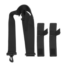 Popruh na rybářský prut, nastavitelný ramenní popruh, držák na rybářské pruty s možností nošení více prutů, ergonomický design,