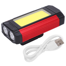 Adjustable Brightness Waterproof LED COB Work Light Magnetic Lamp USB Rechargeable Multifunctional Portable Inspection Lamp Folding Design High