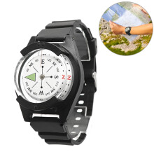 Survival Gear, Waterproof Wristband Compass For Hiking Camping, Watch Band Compass With Lightweight Design And Easy Carrying For Outdoor Activities