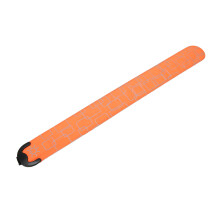 Bracelet lumineux de sécurité LED rechargeable USB, 3 modes, orange