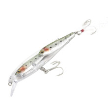 Suspension Jerkbait for Versatile Performance, Razor Sharp Trebles Ensure Solid Hooksets Every Time, Ideal for Cold Water and Lethargic Fish